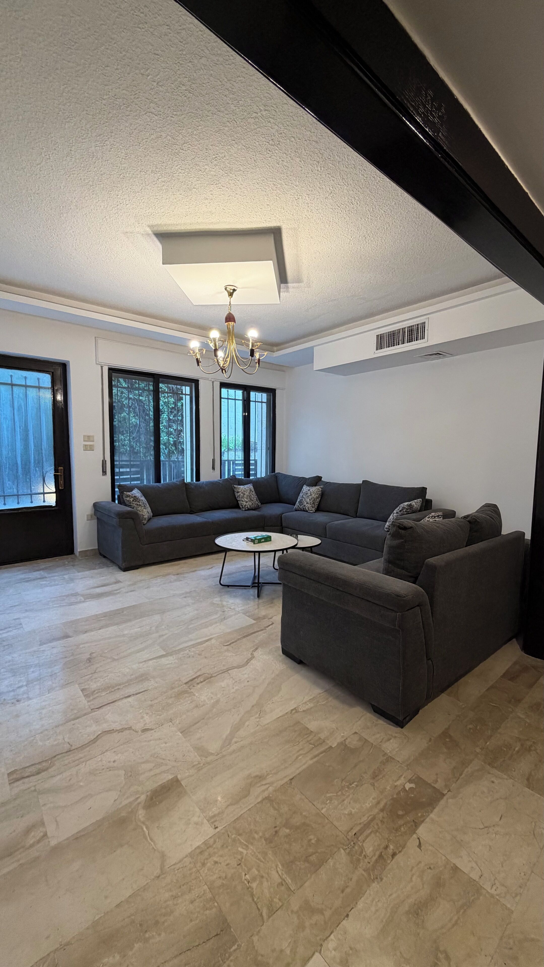 Apartamento, 3 habitaciones, fumadores, balcón | Sala de estar