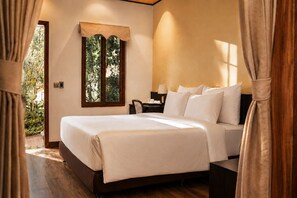 Elite tweepersoonskamer | Een minibar, gratis wifi, beddengoed
