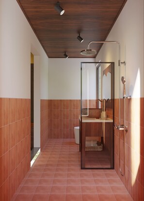 Deluxe Double Room, Mountain View | Bathroom - Moc An Village Tam Coc (Phuong Nam Hoa Lu)