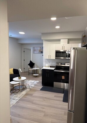 Private kitchen - Super-Classic 2 BRMs 1 BTH Basement Suite (Edmonton)