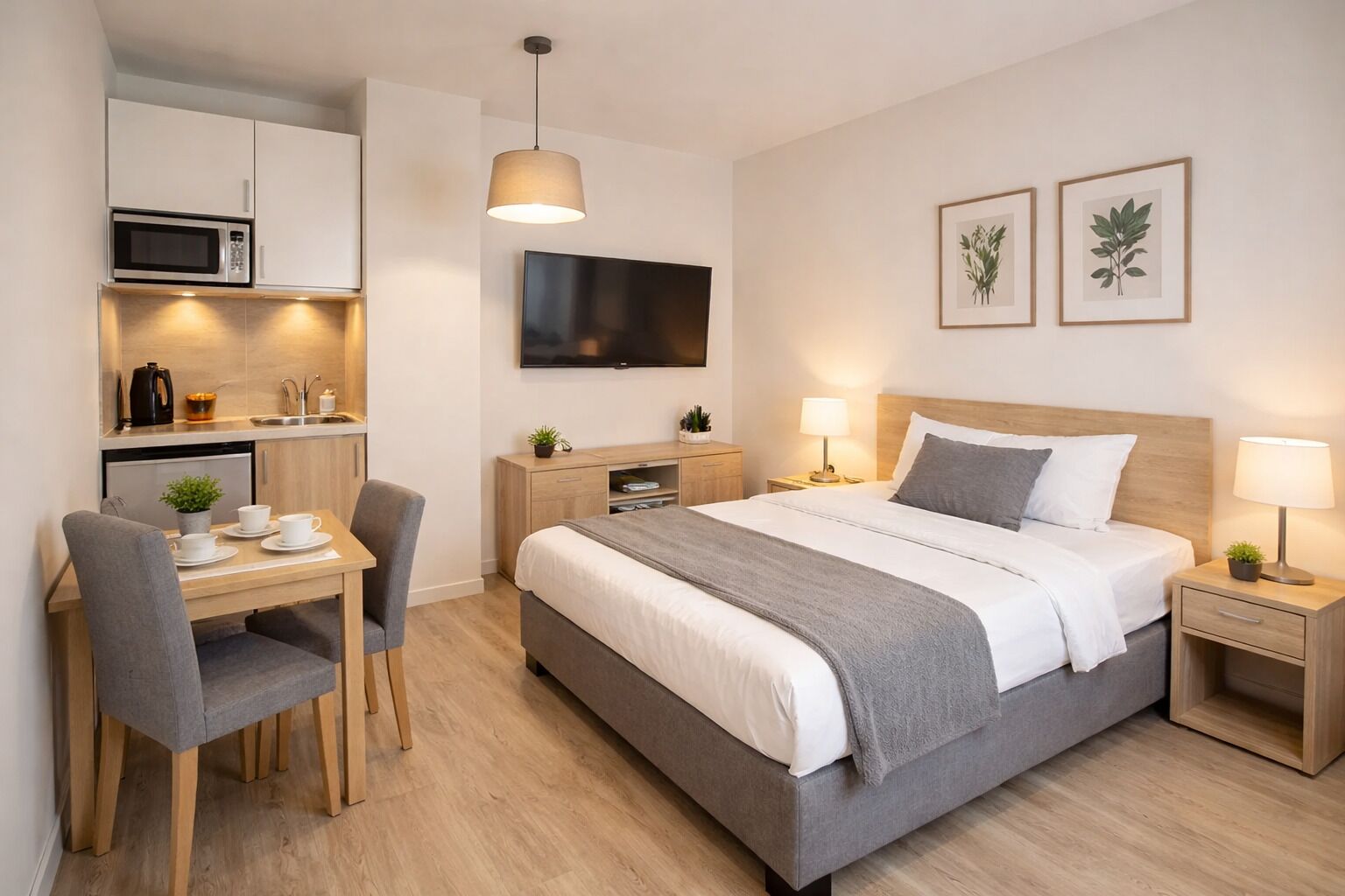 1 bedroom, WiFi, bed sheets