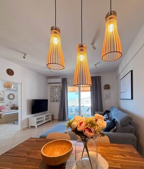 Living area - Azzurro -  Penthouse (Sarandë)