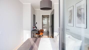 Lyxlägenhet - balkong - utsikt mot staden