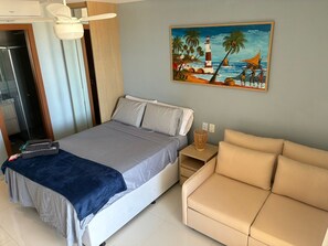 1 chambre, fer et planche à repasser, Wi-Fi, draps fournis