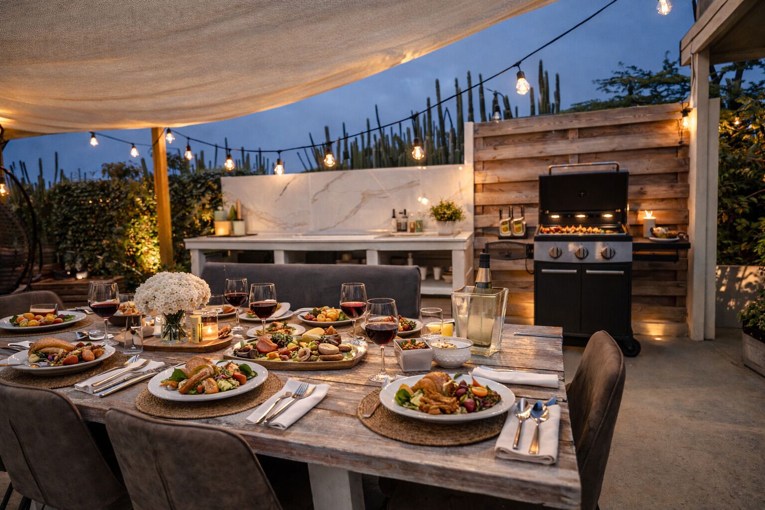 Restaurante al aire libre