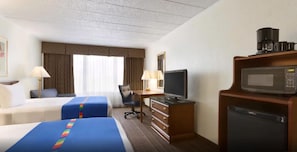 Desk, laptop workspace, iron/ironing board, free WiFi