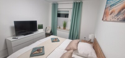 Vacation apartment Lichtblick in a quiet location / free parking and WLAN