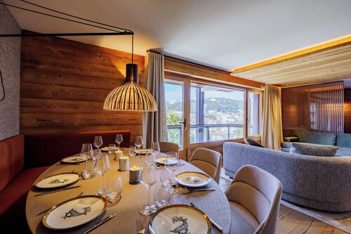 Modern Apartment Ski-in - Mont D'arbois With View