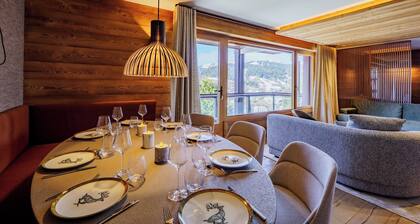 Modern Apartment Ski-in - Mont D'arbois With View