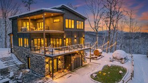 Exterior - 2+m villa/NordicSpa/StargazingDome/Skylounge/Epic view/Pool/minigolf/Microevents (Sevierville)