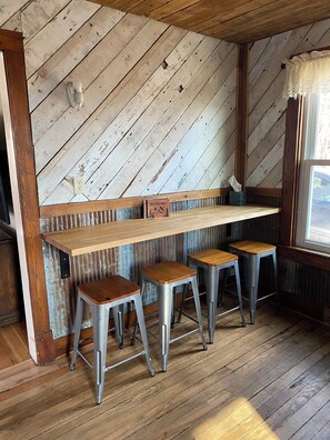 Dining - Charming 3-bedroom pet-friendly house on private farmland in beautiful Mondovi. (Mondovi)