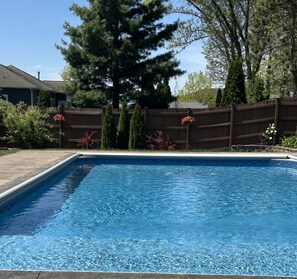 Pool - Summer Paradise! In-Ground Pool, Hot Tub, Patios, and HUGE Home in Spring Green! (Spring Green)