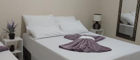 1 Schlafzimmer, kostenloses WLAN, Bettwäsche