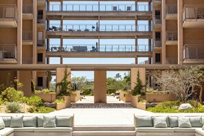 Property grounds - Las Arenas de Cabo one block from the beach (Cabo San Lucas)