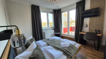 Habitación doble Deluxe, balcón, vista al lago