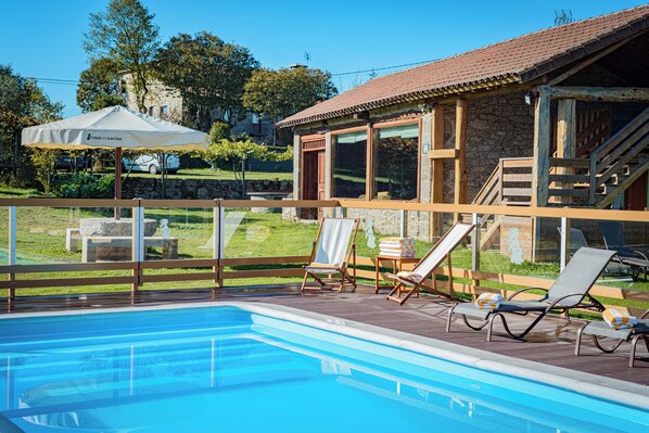 Seasonal outdoor pool
