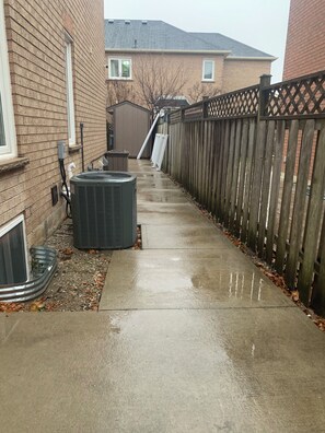 Enceinte de l’hébergement