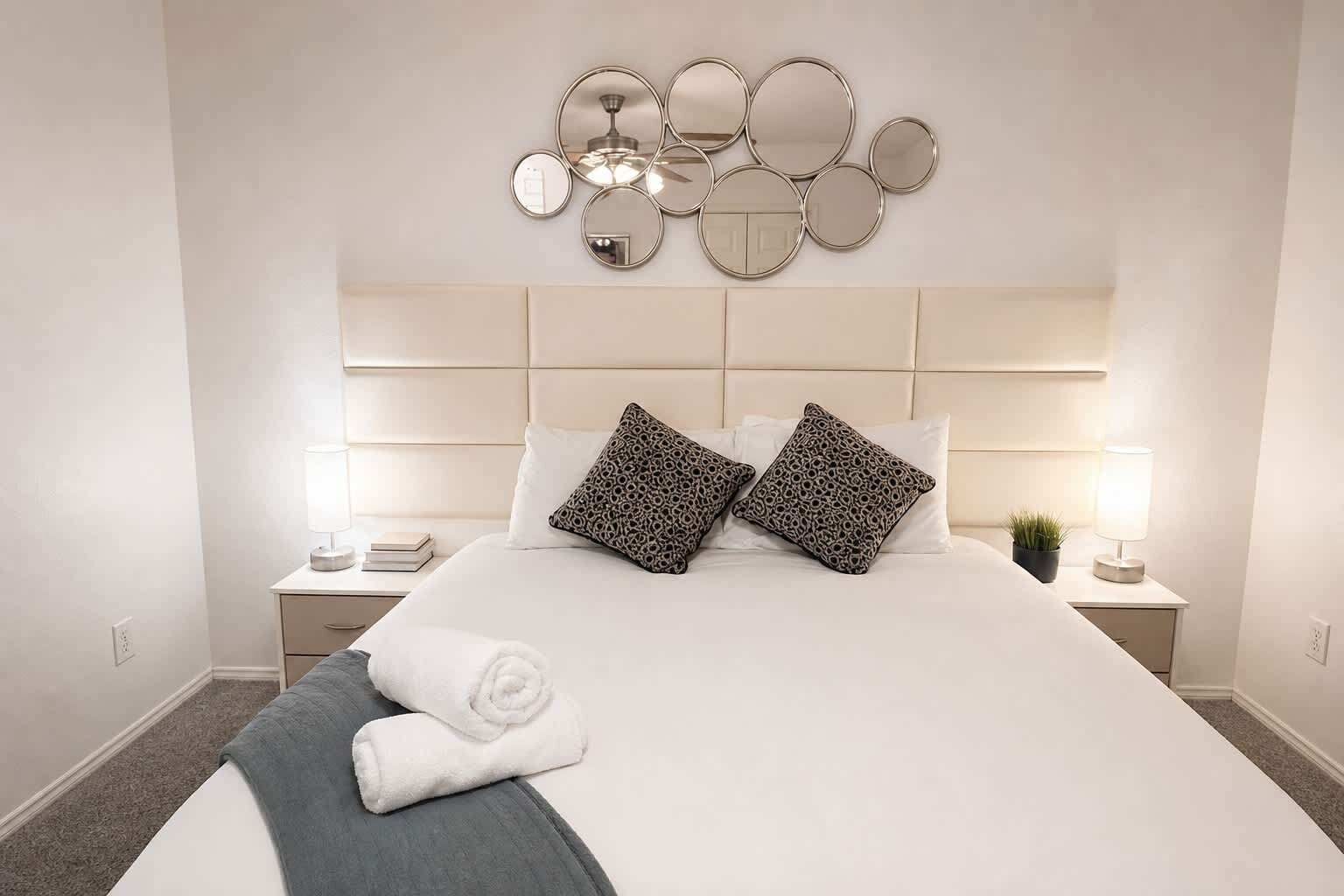 WiFi, bed sheets
