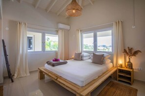 3 bedrooms, in-room safe, iron/ironing board, WiFi - Casa Ariba 6 person penthouse with swimming pool in JT (Jan Thiel)