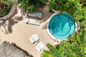 Pool - Casa Palm – 2-person apartment in Jan Thiel with pool (Jan Thiel)