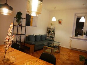 Apartment, 2 Bedrooms, Accessible | Living room - Spacious Designer 4-room Apartment in Center (Warsaw)