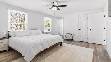4 chambres, bureau, fer et planche à repasser, Wi-Fi gratuit