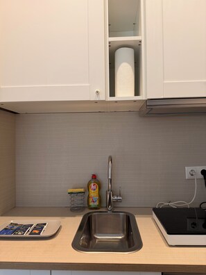Private kitchen - Wonderful studio with AC in charming Schlüchtern (Schlüchtern)