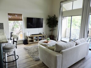 Smart TV - Summer Oasis: Luxury Condo w/ Lake Views (Montgomery)