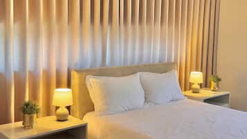 Cortinas blackout, sistema de insonorización y wifi gratis