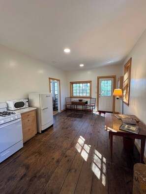 Microwave, oven, stovetop
