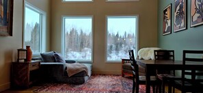 Interior - Cozy 2-bedroom home in a secluded forest area, close to the Anchor River (Anchor Point)