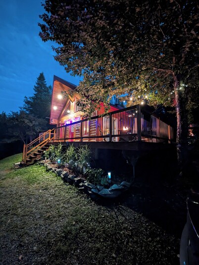 La Sainte-Paix log cabin in St-Fabien de Panet