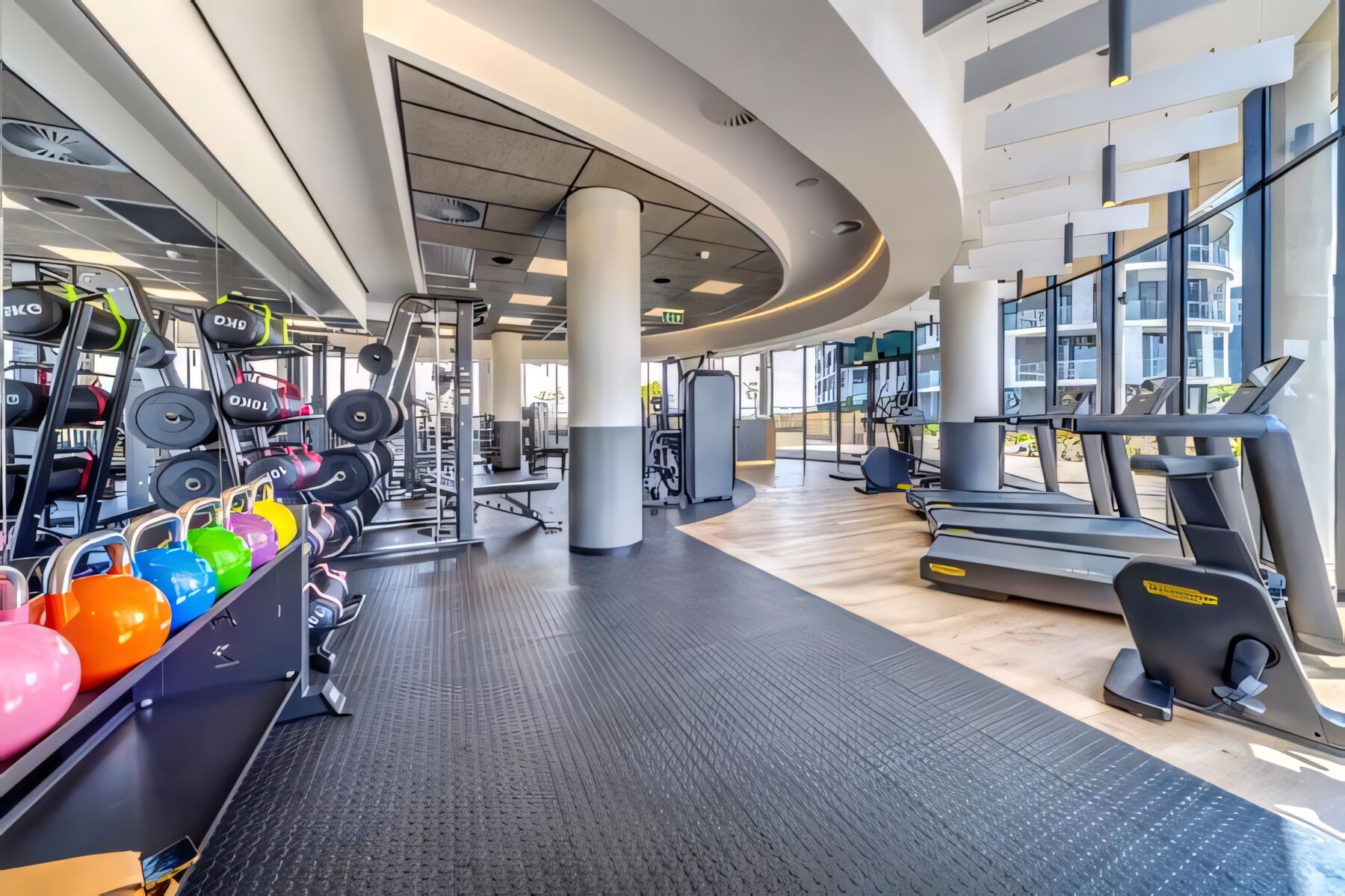 Fitnessbereich