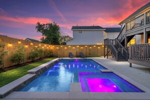 Pool - 7BR Ensuite • Pool/Spa • Bridal Prep Room •Slps 21 (Houston)