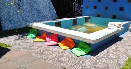 Temazcal cabañitas strategic point on Ruta Volcanes, Pasó de Cortés, Amecameca