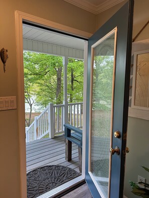 Interior - Pet-friendly Lakefront Cottage 180 degree View (Lexington)