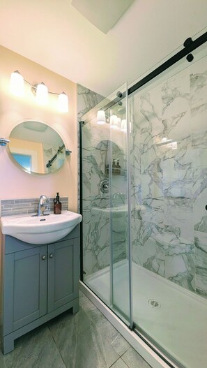 Bathroom - Perfect 1-bedroom basement with AC in pleasant Burnaby (Burnaby)