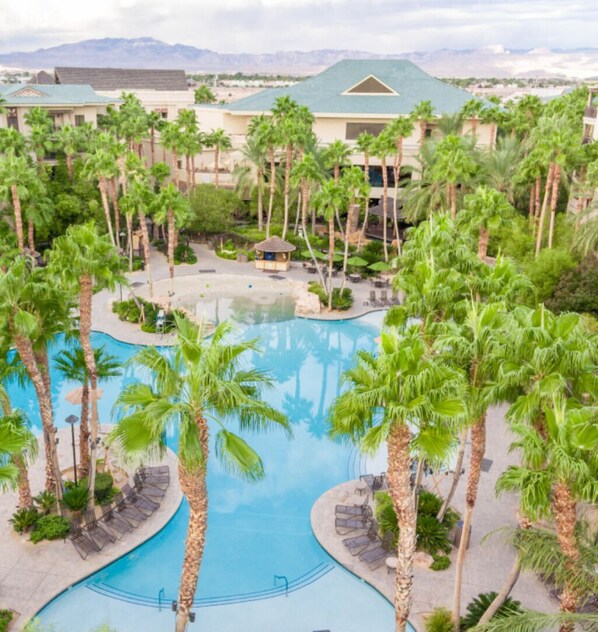 Pool - Tahiti Village 2-bedroom Tropical Destination Resort in Las Vegas (Las Vegas)