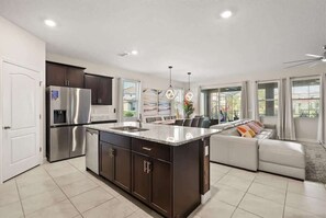 Interior - 6BR Themed Villa w/ Game Room+ Pool & Spa Solterra (Davenport)