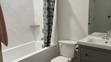 Towels, soap, toilet paper
