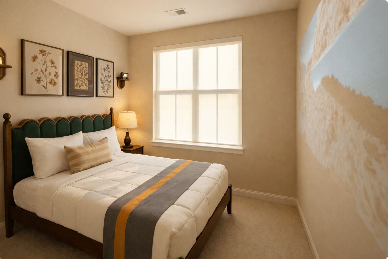 2 chambres, accès au Wi-Fi (inclus)