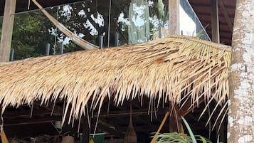 Casa luxo, vista para o lago | Detalhe da fachada