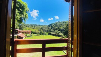 Quarto casal ou duplo família, vista para a montanha | Parte interna