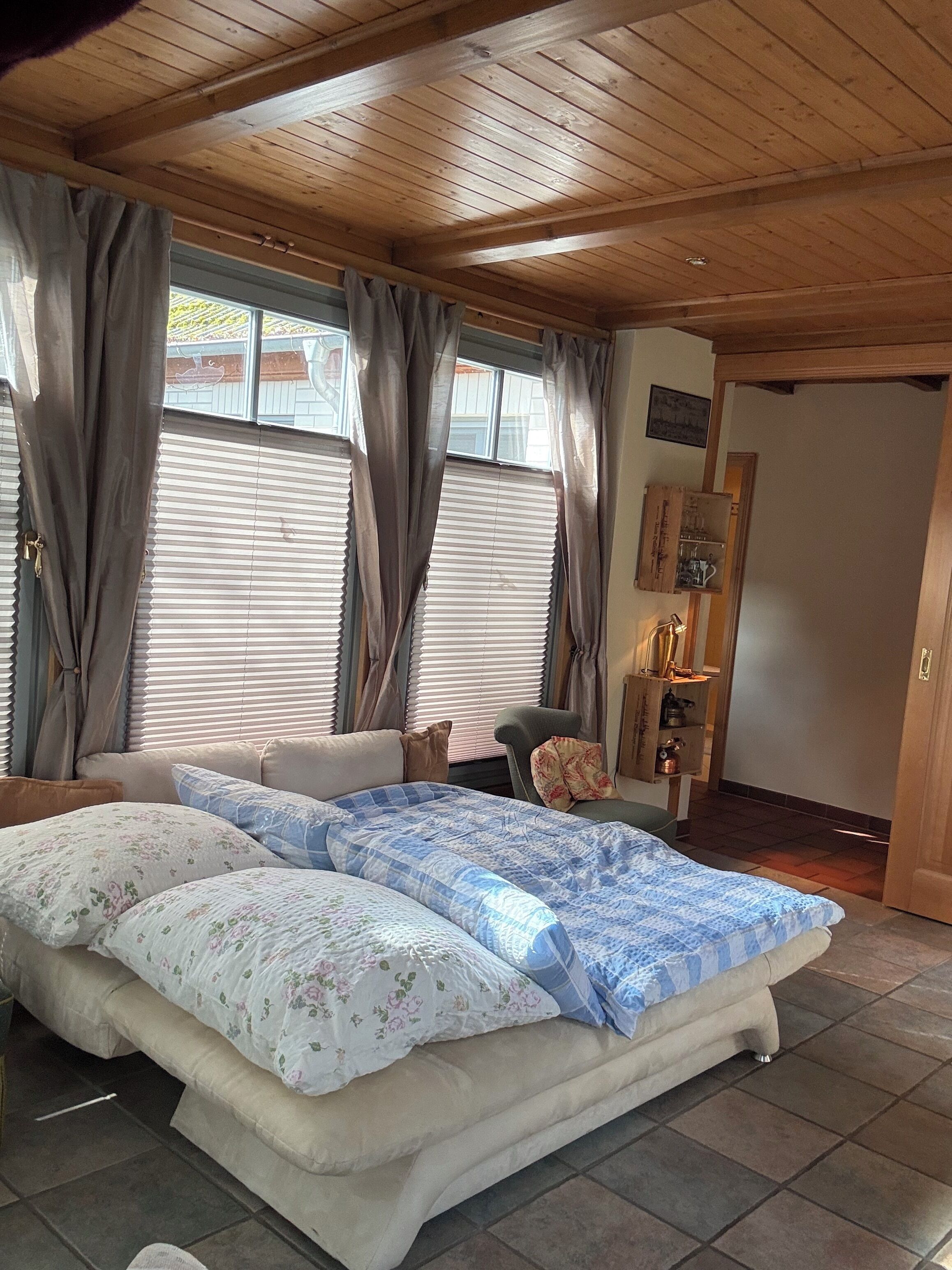 2 Schlafzimmer, Schreibtisch, kostenloses WLAN, Bettwäsche