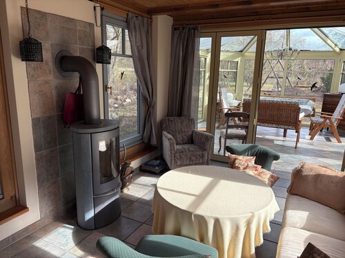 Naturidyll Sandberg - Ferienwohnung mit Kamin