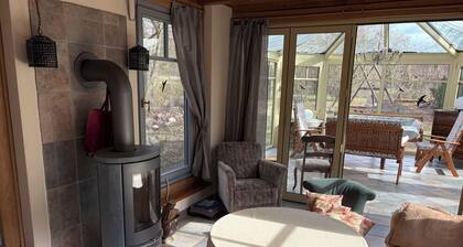 Naturidyll Sandberg - Ferienwohnung mit Kamin