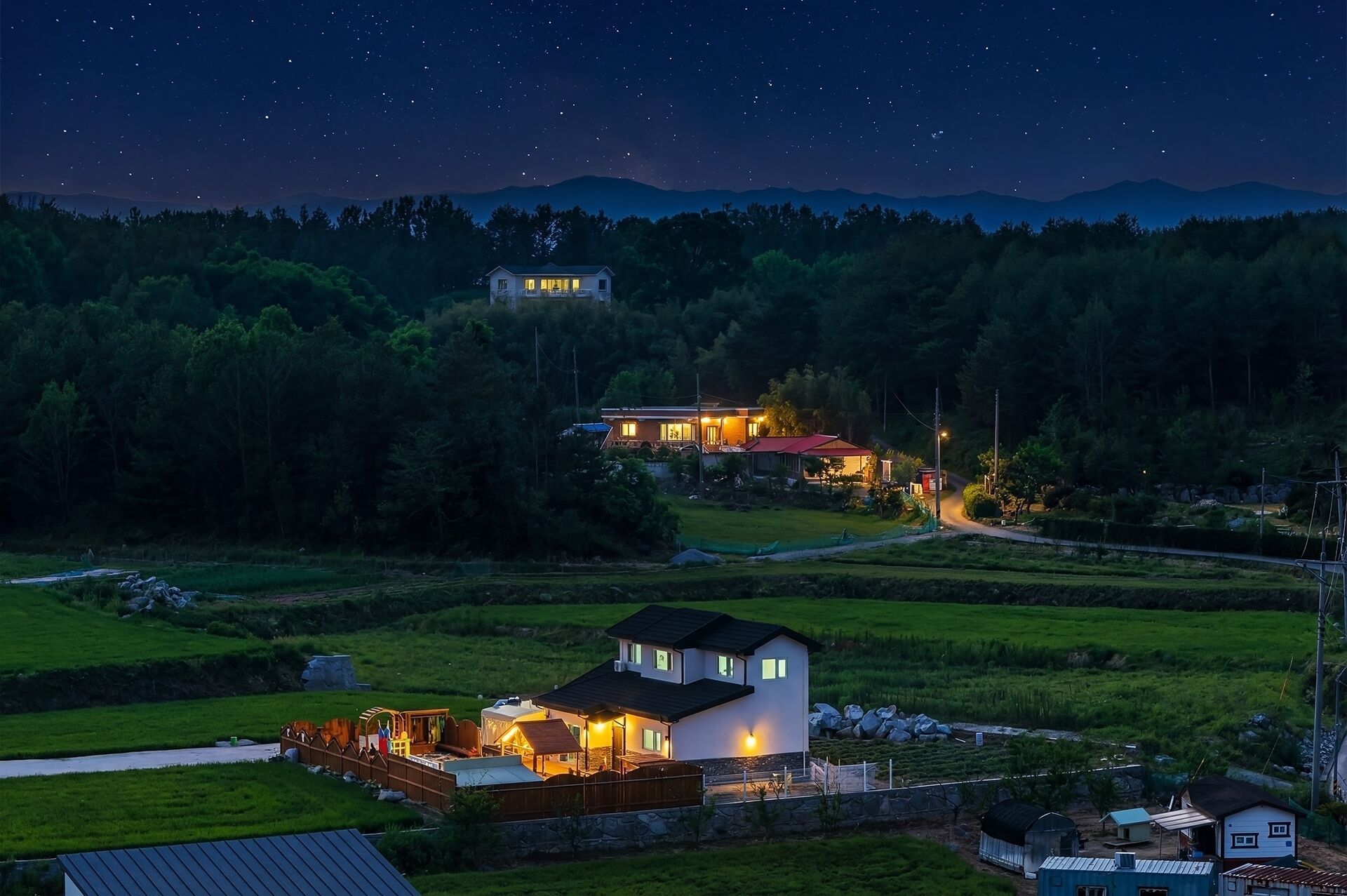 베이직룸, 침실 3개 (Private house) | 3 개의 침실, 무료 WiFi