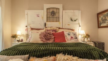 5 habitaciones, tabla de planchar con plancha, wifi y ropa de cama