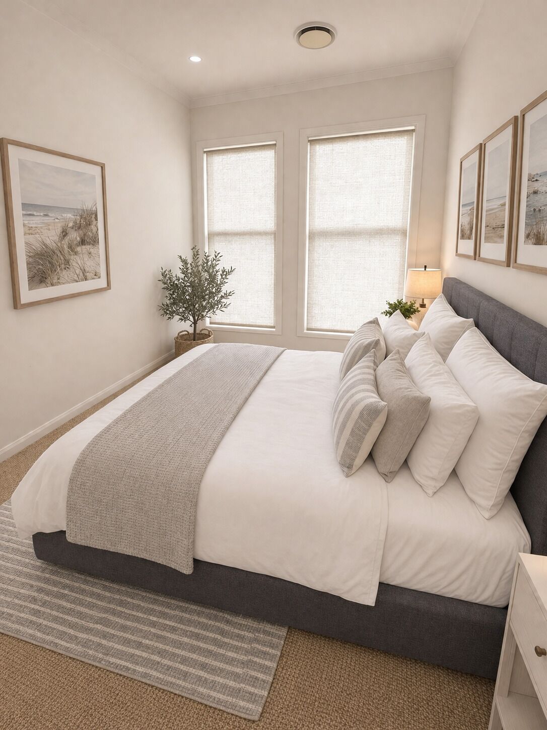 6 bedrooms, iron/ironing board, internet