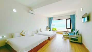 Quadruple Room, Beach View